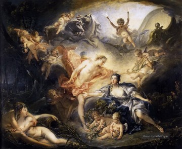 Apollo aufdecken seine Göttlichkeit zum Schäferess Isse Francois Boucher Klassischer Menschlicher Körper Ölgemälde